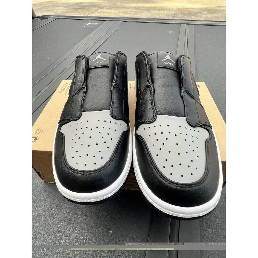 Jordan 1 Mule Golf 'Shadow' Gray/Black FJ1214-003 Men's Size 11.5 US NEW